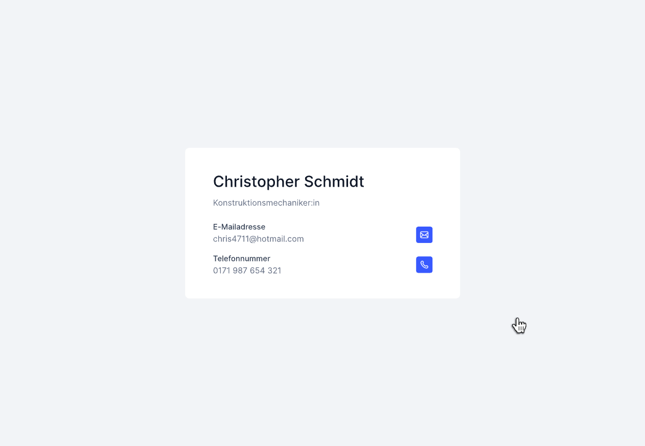 Passende Bewerbungen erhalten